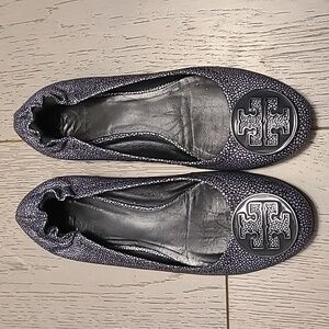 Tory Burch Textured Flats